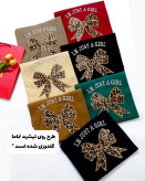 ست نیمه آستین تیشرت و شلوار نخ پنبه تک پاپیون