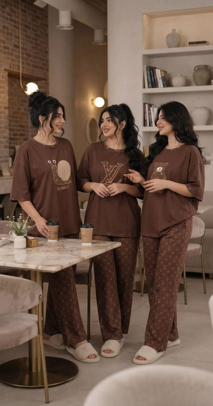 ست بگ نخ پنبه سه طرحی