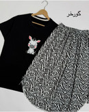 ست تیشرت نخ پنبه و شلوارک بوگاتی