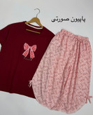 ست تیشرت نخ پنبه و شلوارک بوگاتی